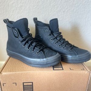 Converse Chuck Taylor All Star Waterproof High Tops Black 162409C
